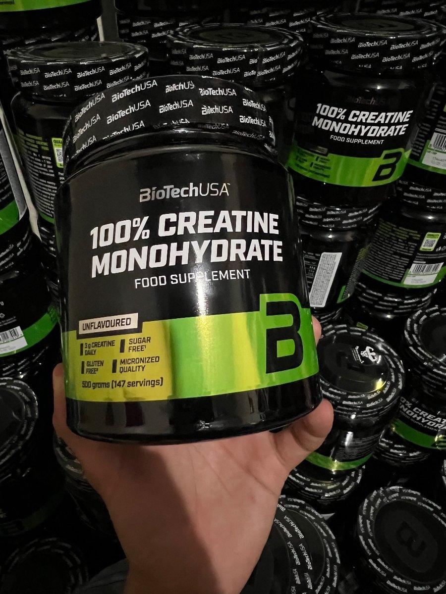 BioTechUSA 100% Creatine Monohydrate 500g