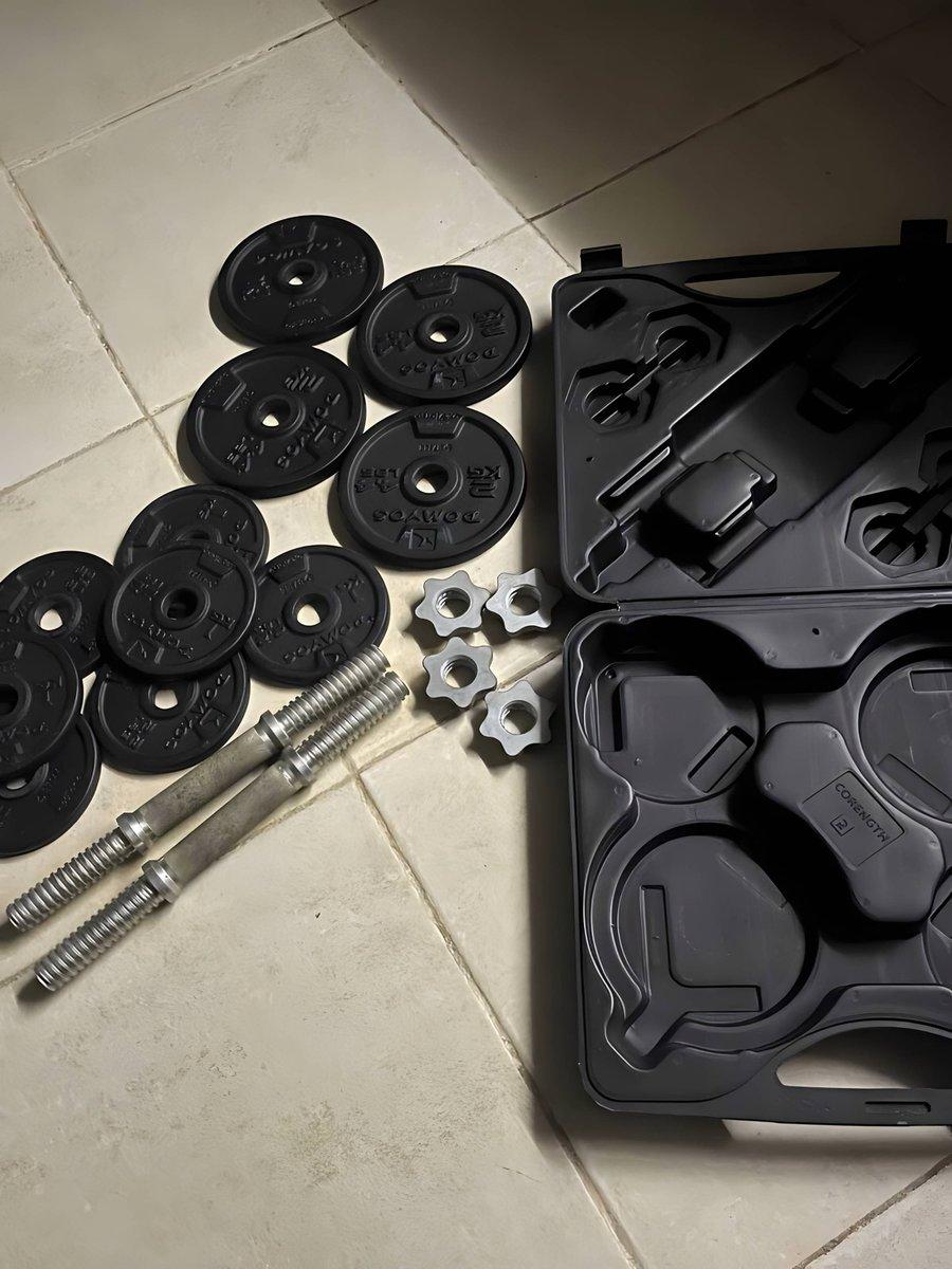 Kit complet d’haltères