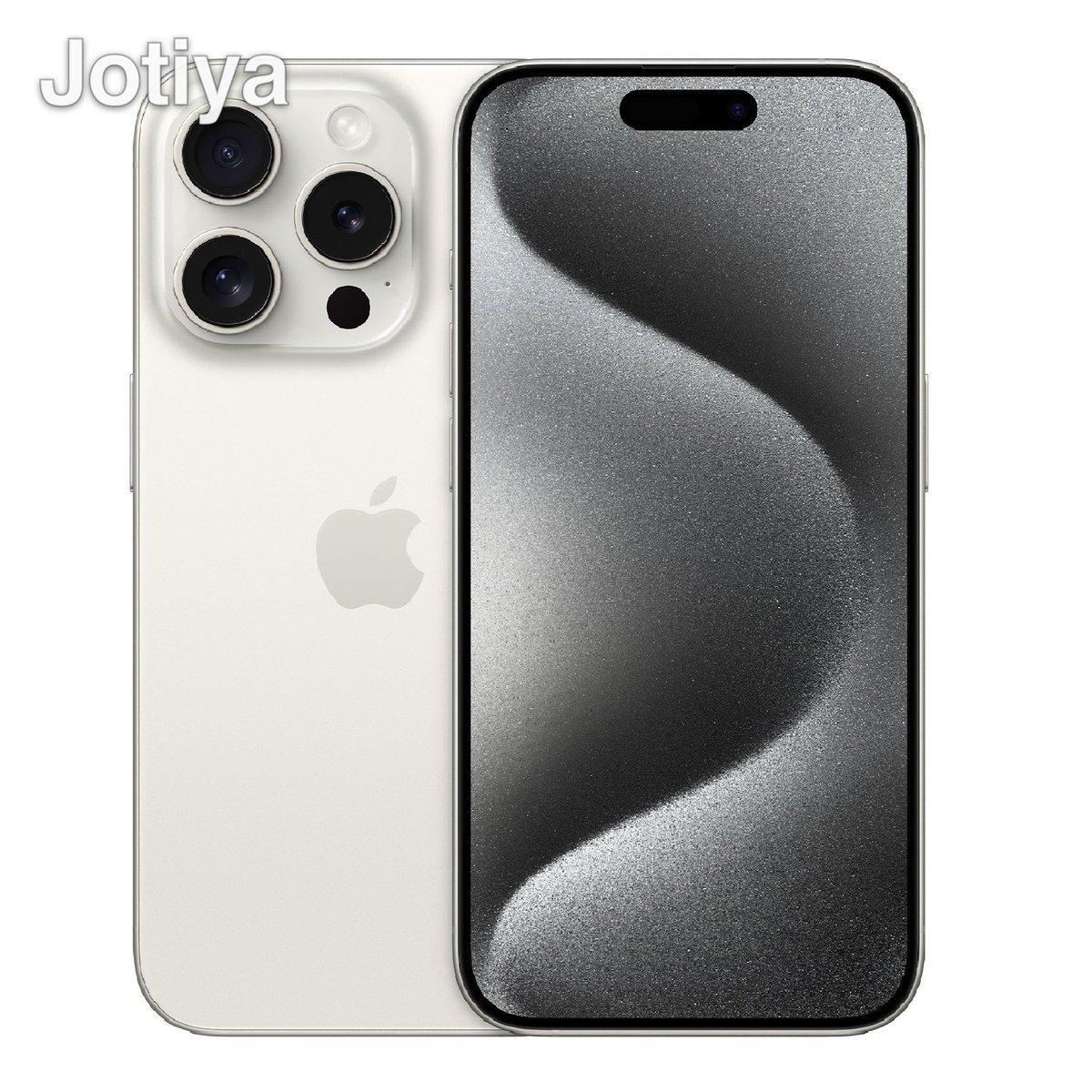iPhone 15 Pro Max blanc
