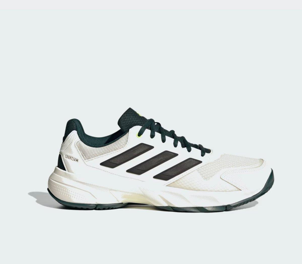 Chaussures Adidas courtjam control original neuf, 2/3