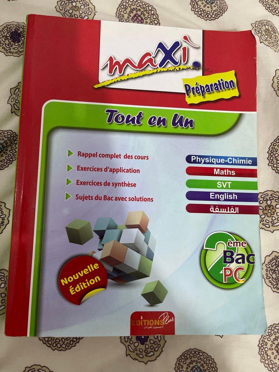 Maxi pour préparation 2 bac