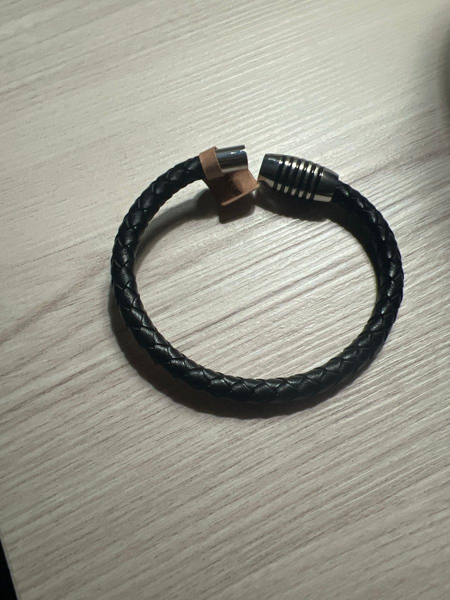 Bracelet hommes vrai cuir, 2/3