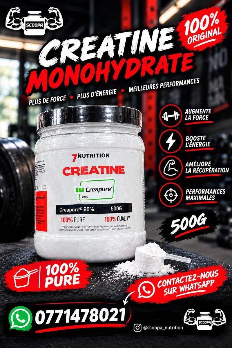 Creatine Monohydrate 7 Nutrition 500g Creapure 95%