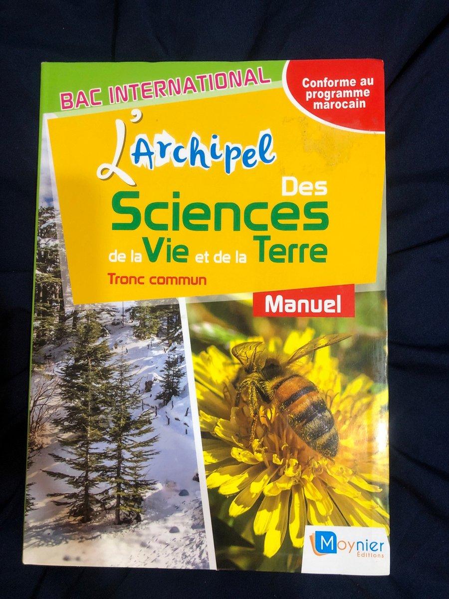 L’archipel des sciences de la vie et de la terre tronc commun