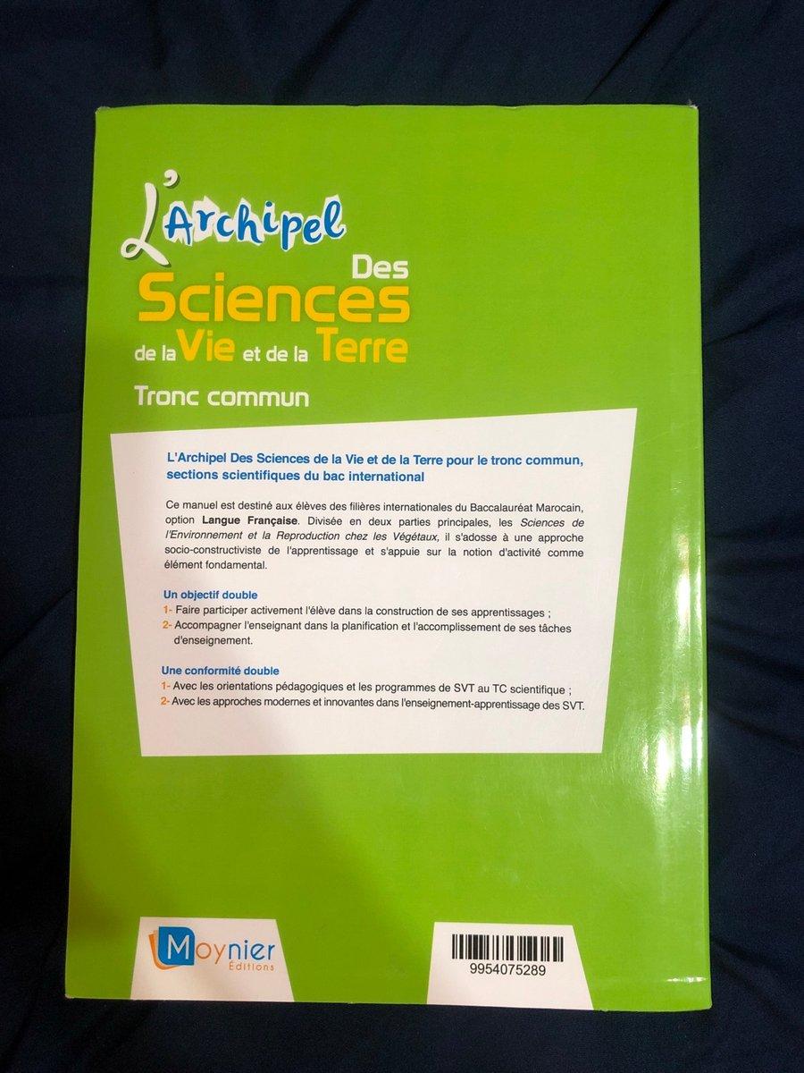 L’archipel des sciences de la vie et de la terre tronc commun, 2/2