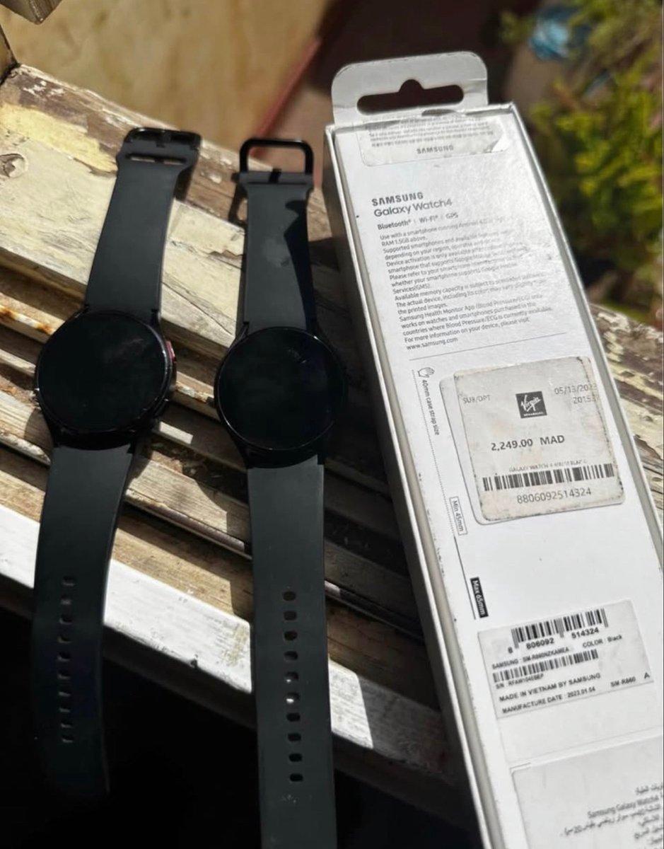 Samsung Galaxy watch 4 ba9a lia gha 1 bonne etat w taman tahowa zwen bzaf, 2/4