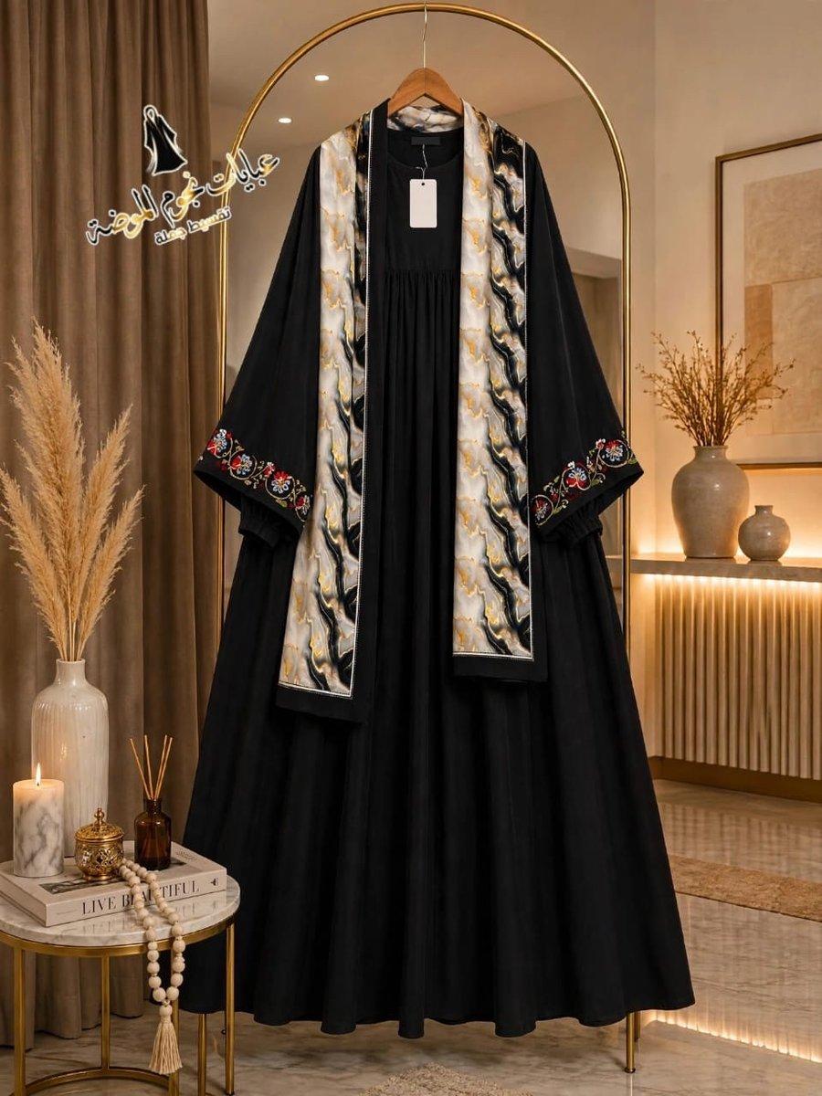 🏃♀️✨ جينا وجبنا ليكم الجديد ✨🏃♀️ طقم متكامل بأثمنة زوينة 👌 🌸 عباية أميرة لؤلؤة الراقية والغنية, 2/7