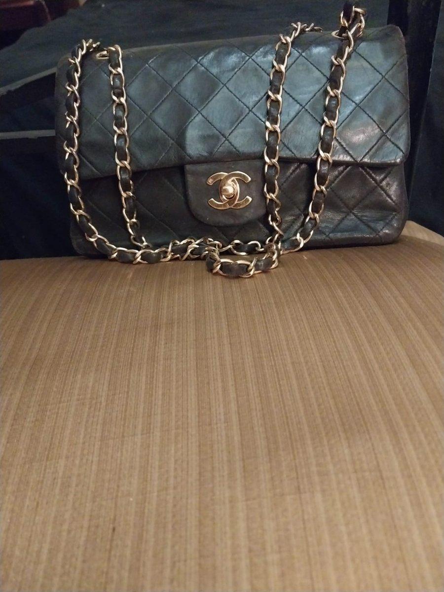 Sac à main Chanel classic flap authentique petit modèle