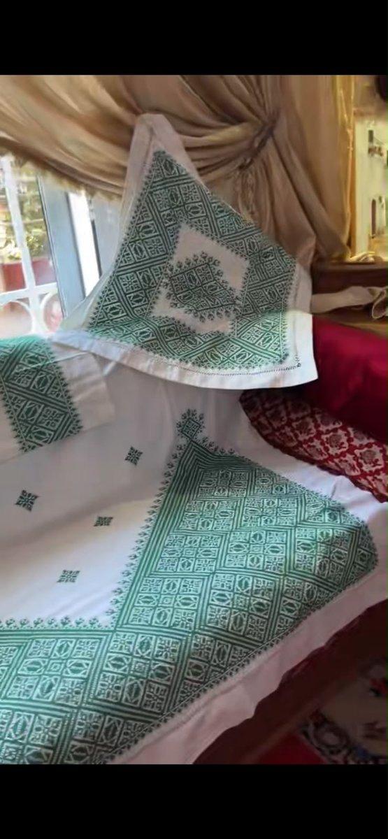 إيزار طرز الفاسي مخدوم باليد + 2 مخاذ + 1 مزود, 2/4