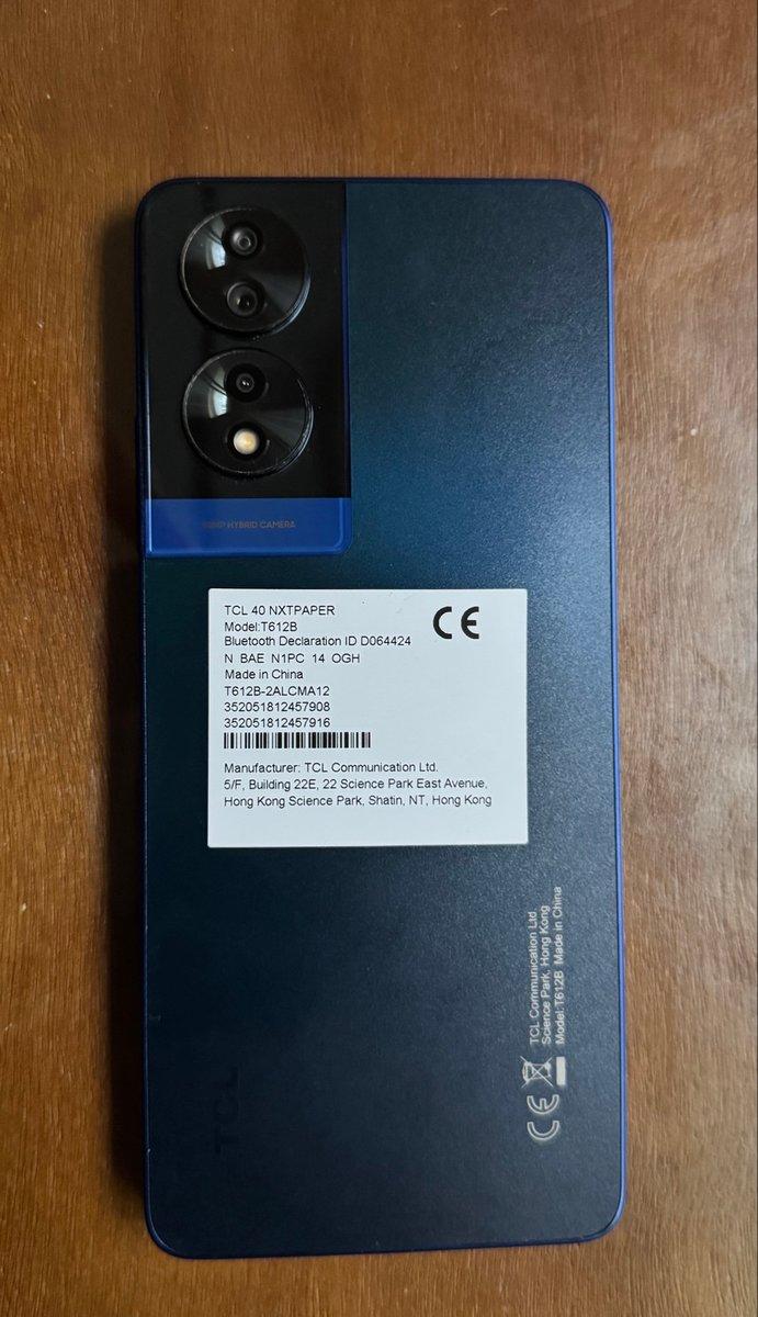 TCL 40 Nxtpaper